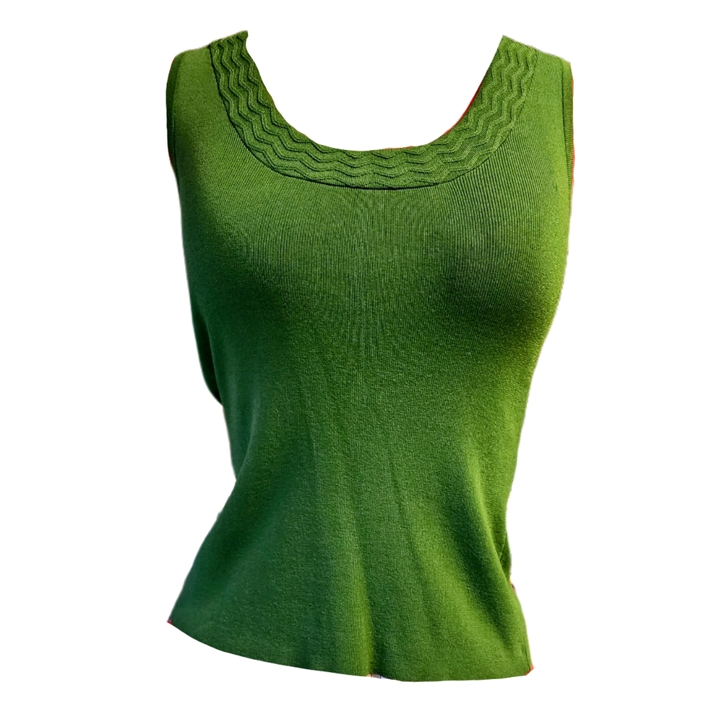 Vintage Isabel Marant Etoile Green Tank Top Size S